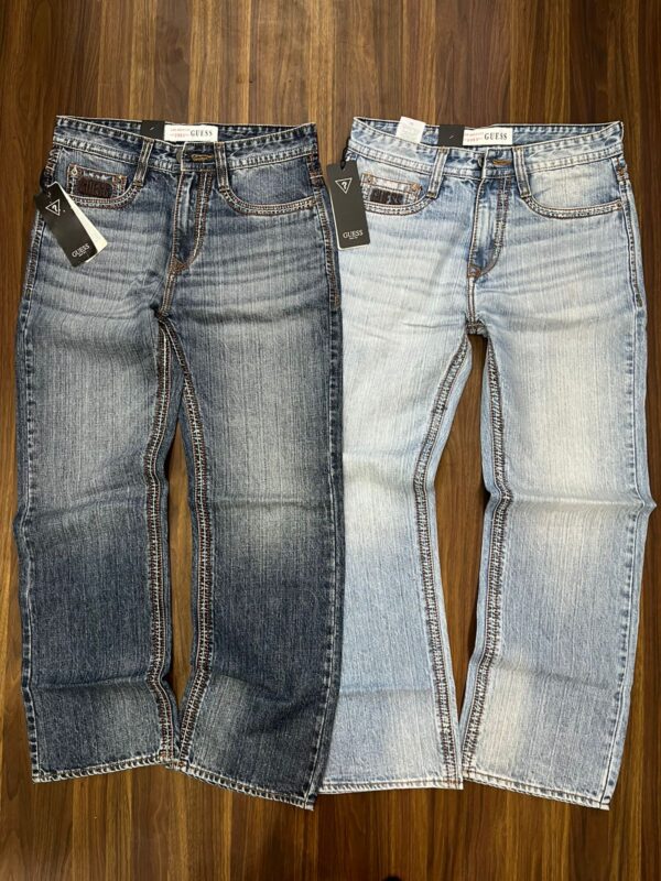 First Copy Guess Straight fitt jeans for men - Image 7