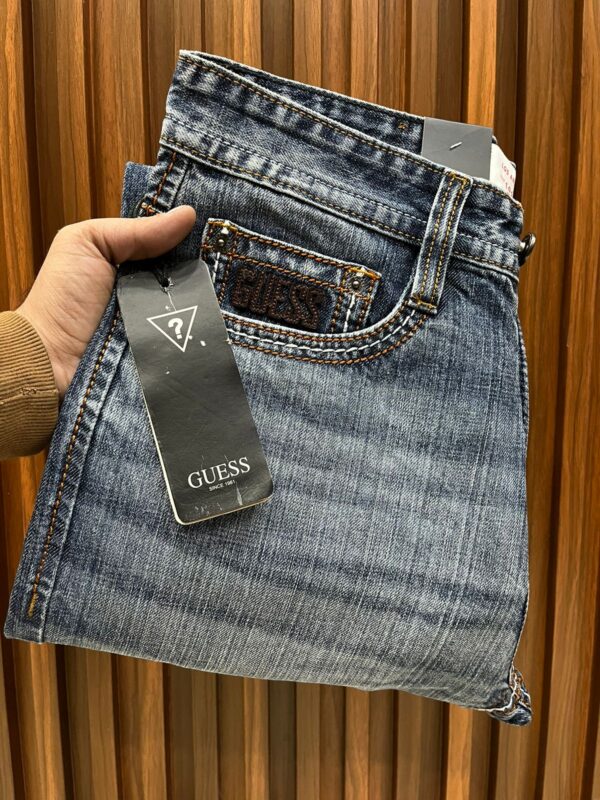 First Copy Guess Straight fitt jeans for men - Image 4