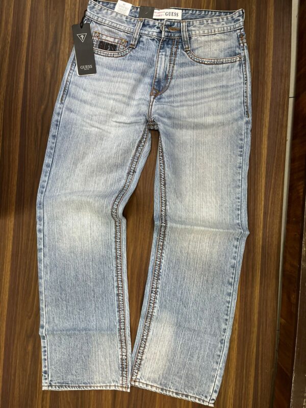 First Copy Guess Straight fitt jeans for men - Image 3