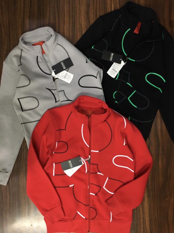 FIRST COPY HUGO BOSS EXCLUSIVE ZIPPER SWEATSHIRTS  FOR MEN - Image 6