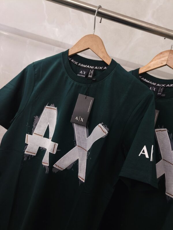 FIRST COPY ARMANI EXCHANGE T-SHIRT GREEN FOR MEN - Image 5