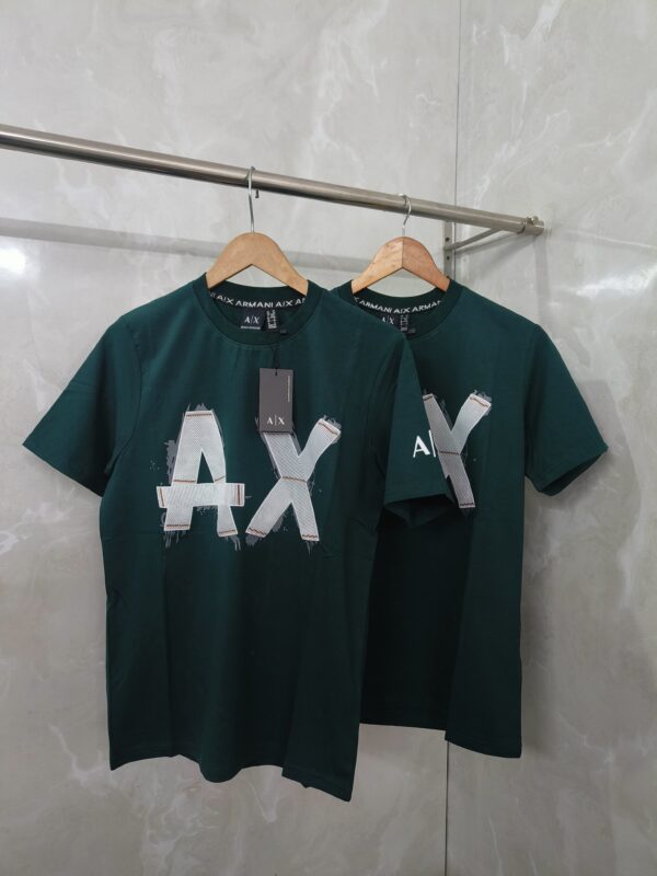 FIRST COPY ARMANI EXCHANGE T-SHIRT GREEN FOR MEN - Image 4