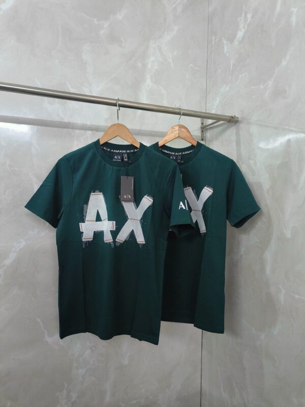 FIRST COPY ARMANI EXCHANGE T-SHIRT GREEN FOR MEN - Image 2