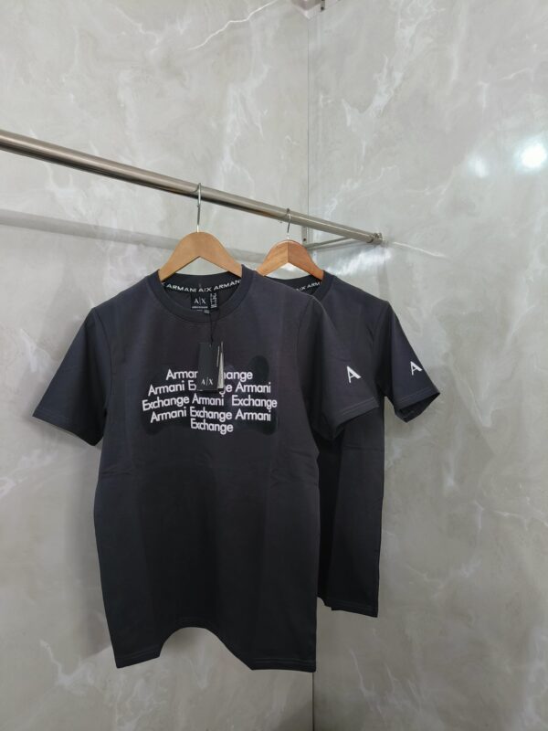 FIRST COPY ARMANI EXCHANGE T-SHIRT GREY FOR MEN - Image 3