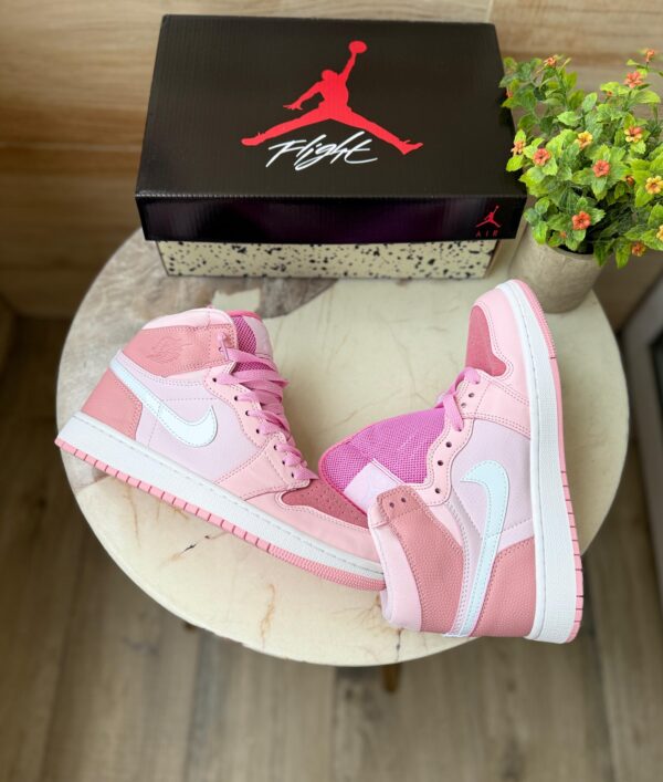 FIRST COPY AIR JORDANS RETRO 1 DIGITAL PINK FOR GIRL - Image 3