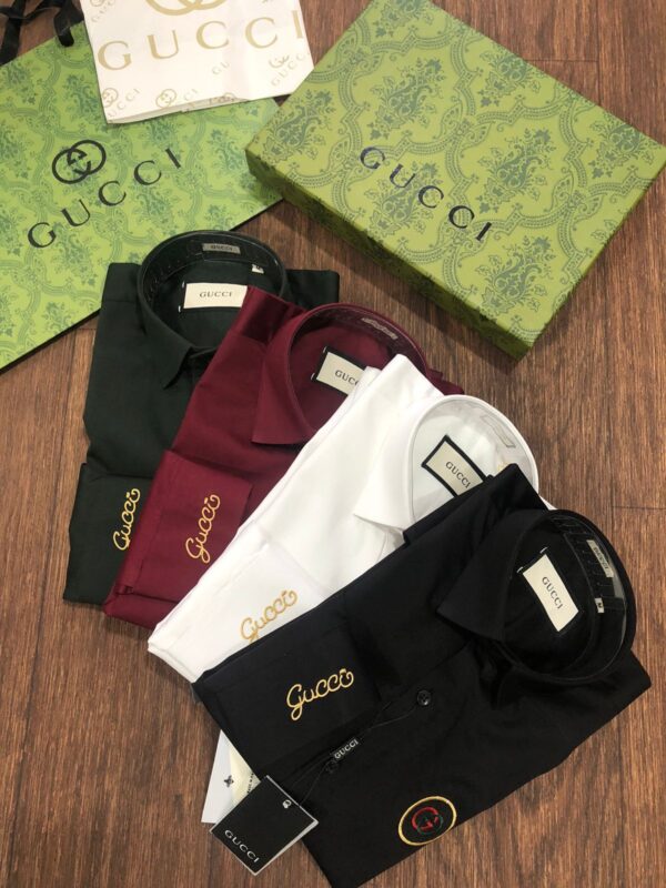 FIRST COPY GUCCI PREMIUM COTTON SHIRTS FOR MEN