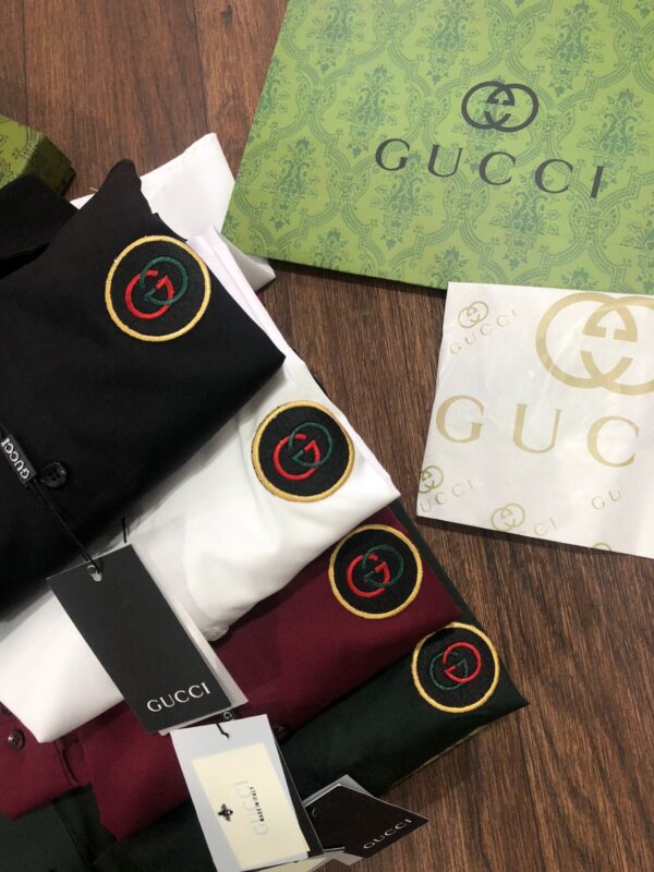 FIRST COPY GUCCI PREMIUM COTTON SHIRTS FOR MEN - Image 4