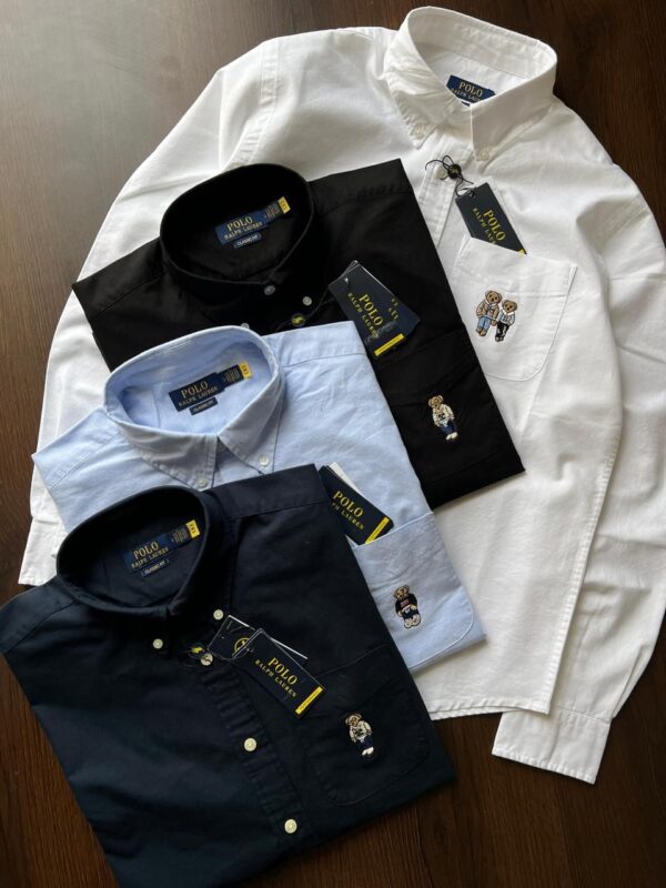 FIRST COPY  RALPH LAUREN PREMIUM SHIRT FOR MEN - Image 4