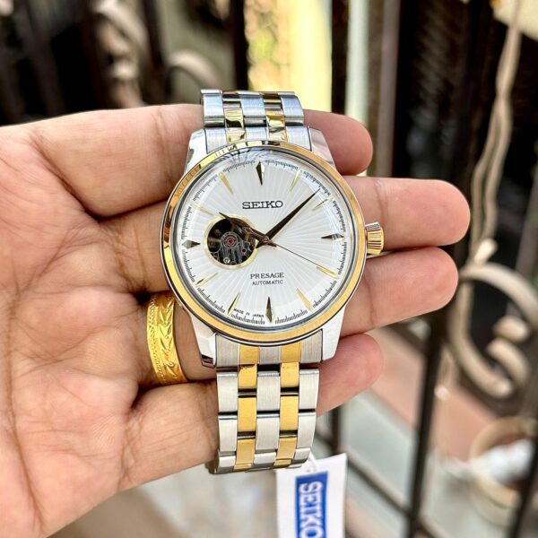 BUY NEW LUXURY SEIKO WATCHS SILVER GOLD - Image 2