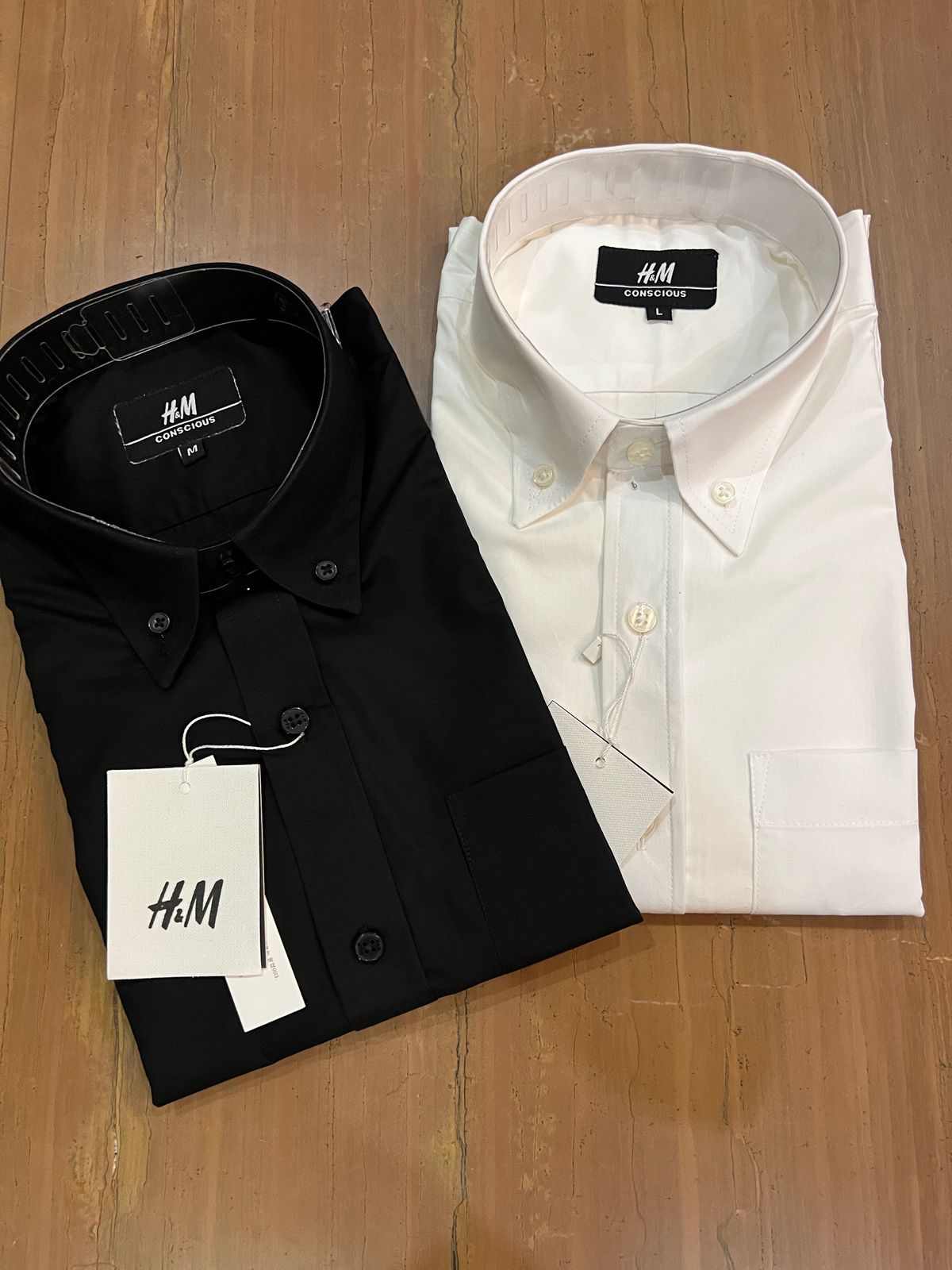 FIRST COPY H&M PLAIN SHIRT PREMIUM QUALITY FOR MEN - Image 3