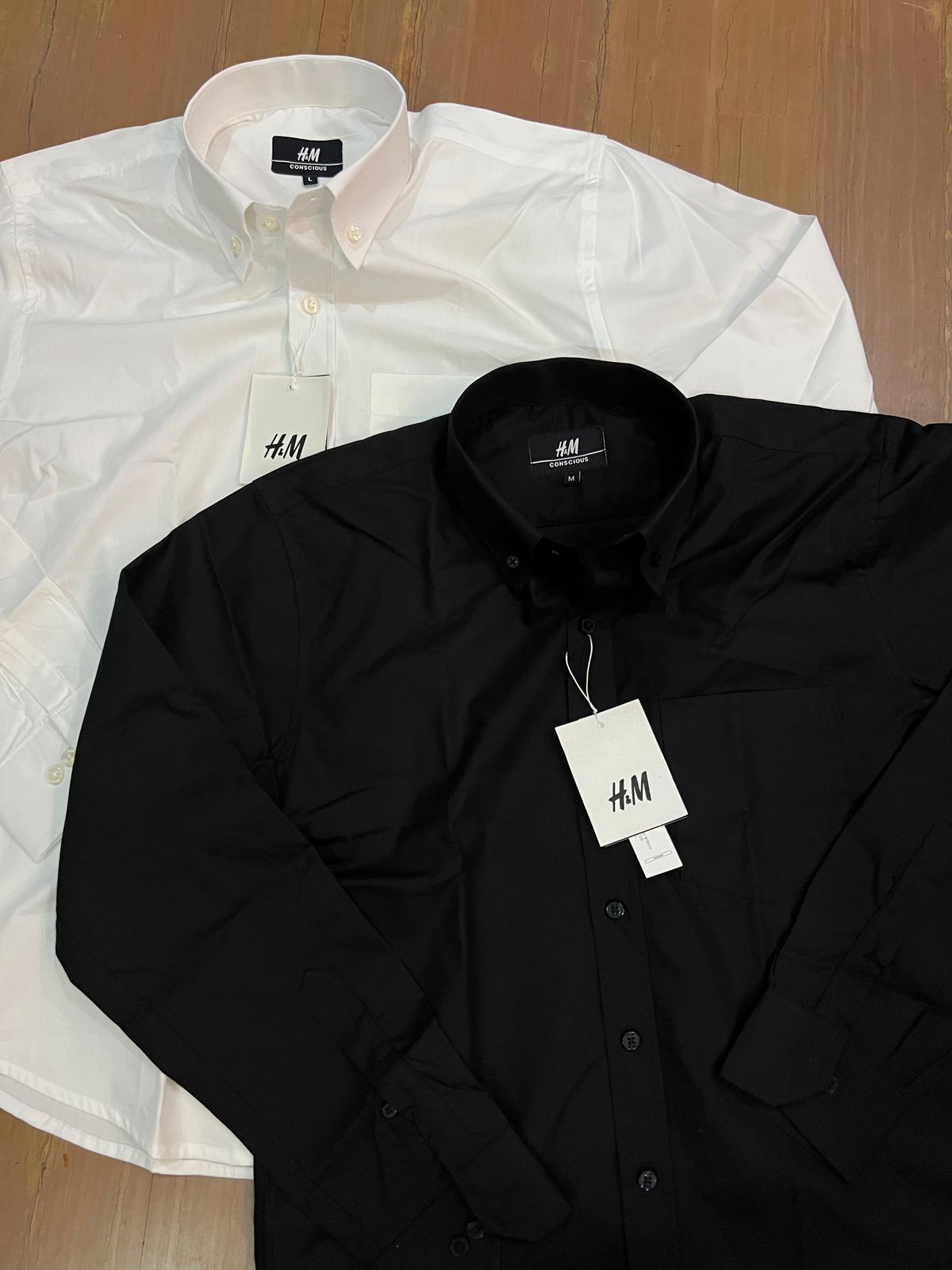FIRST COPY H&M PLAIN SHIRT PREMIUM QUALITY FOR MEN - Image 2
