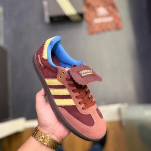 FIRST COPY ADIDAS SAMBA X WALES BONER MAROON