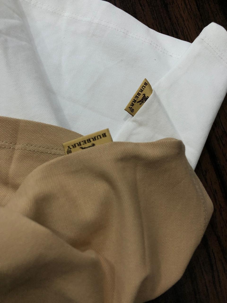 FIRST COPY BURBERRY IMPORTED COTTON LYCRA POLOS - Image 4