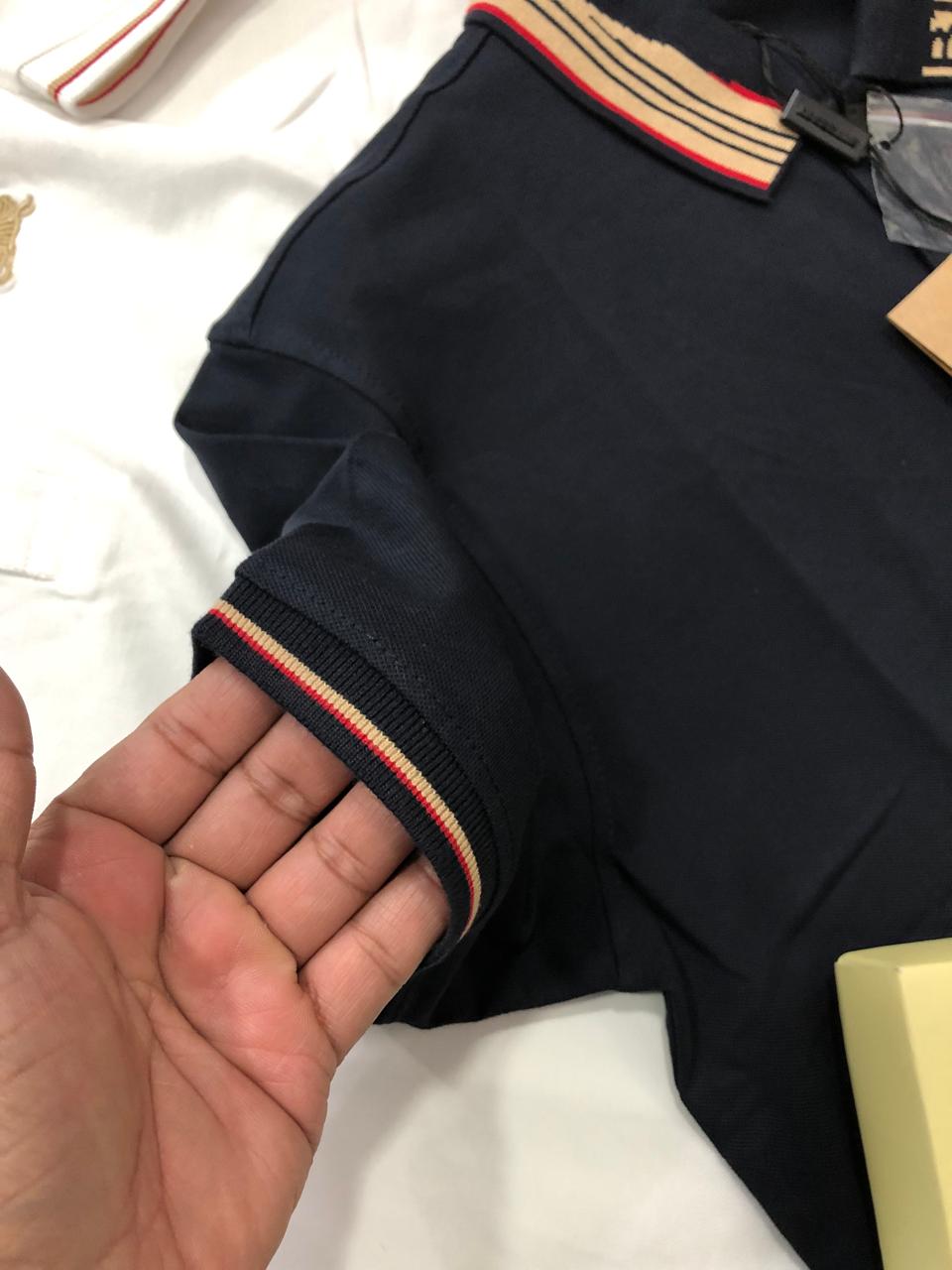 FIRST COPY BURBERRY IMPORTED COTTON LYCRA POLOS - Image 5