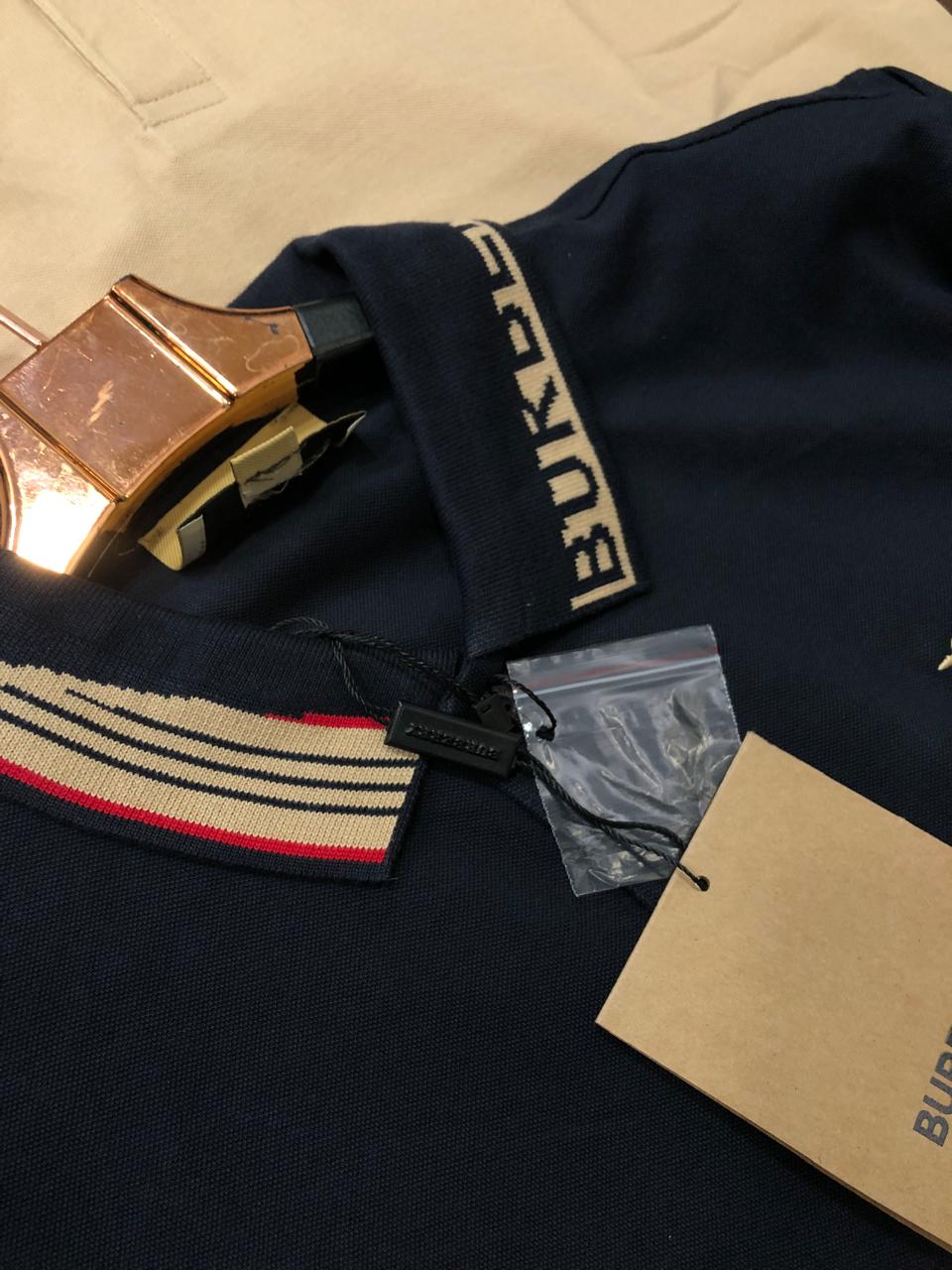 FIRST COPY BURBERRY IMPORTED COTTON LYCRA POLOS - Image 8