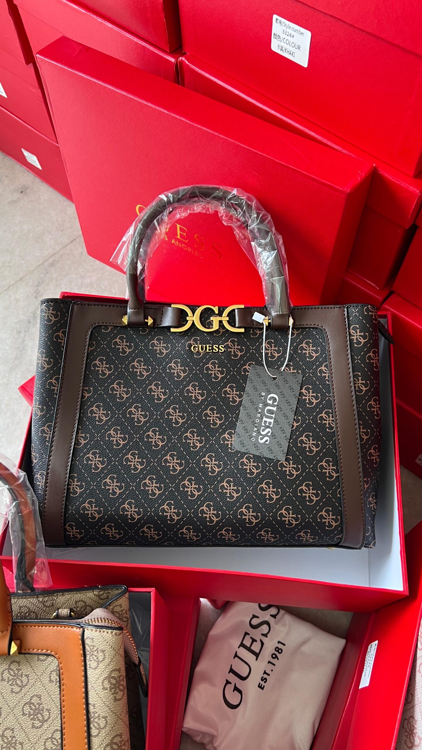 FIRST COPY GUESS AUTHENTIC QUALITY BOOK TOTE BAG - Image 5