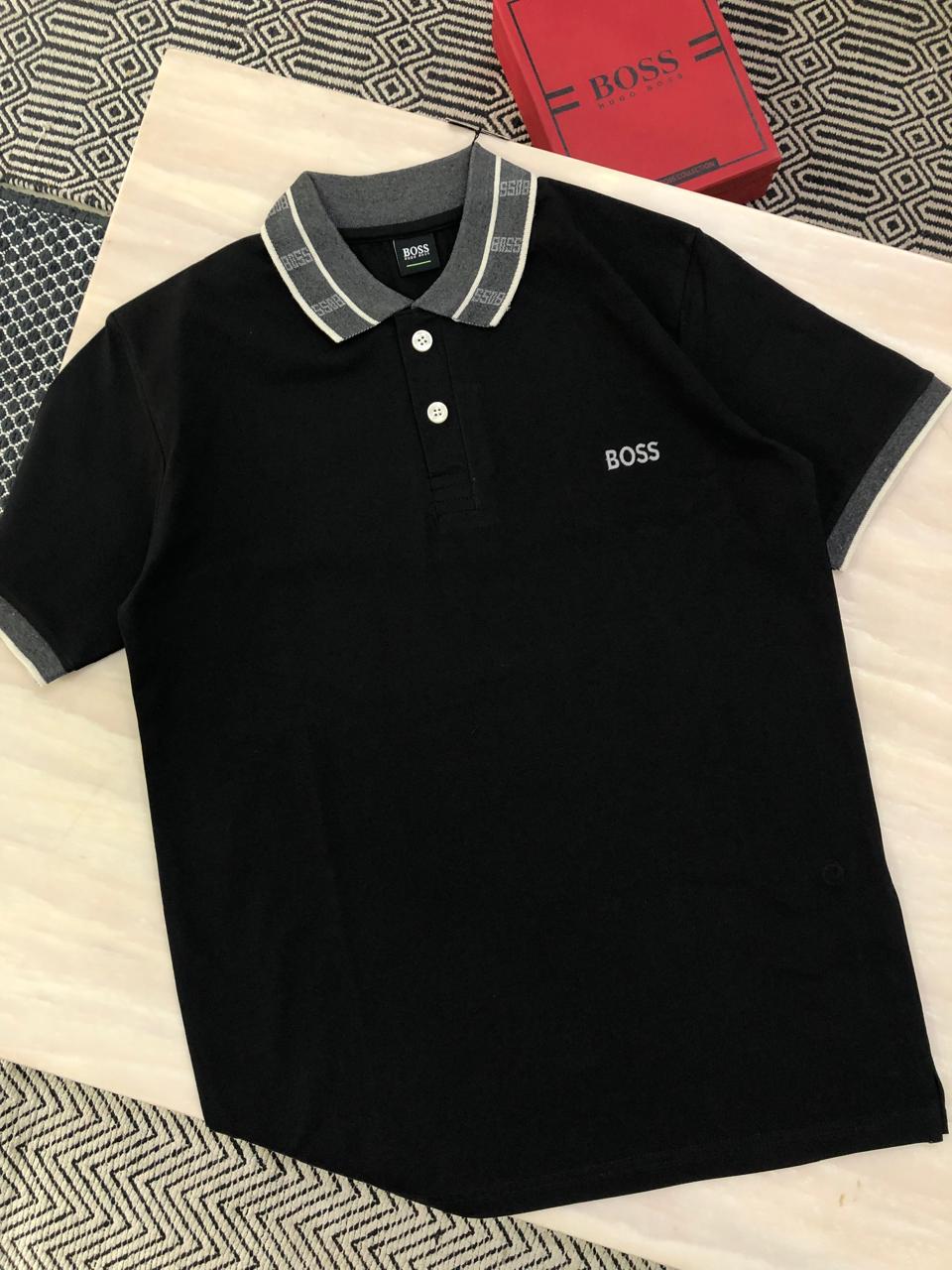 FIRST COPY HUGO BOSS PREMIUM LYCRA POLOS - Image 10