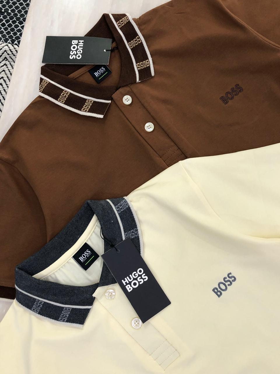 FIRST COPY HUGO BOSS PREMIUM LYCRA POLOS - Image 14