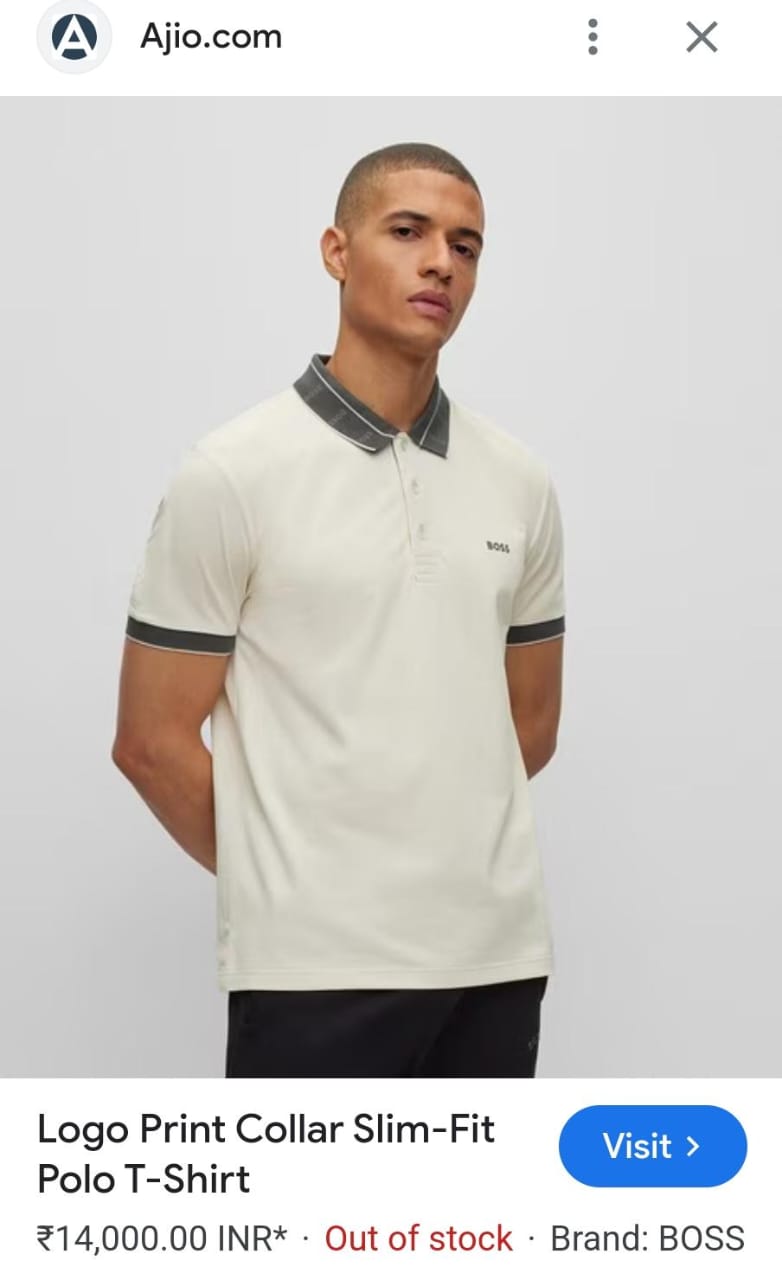 FIRST COPY HUGO BOSS PREMIUM LYCRA POLOS