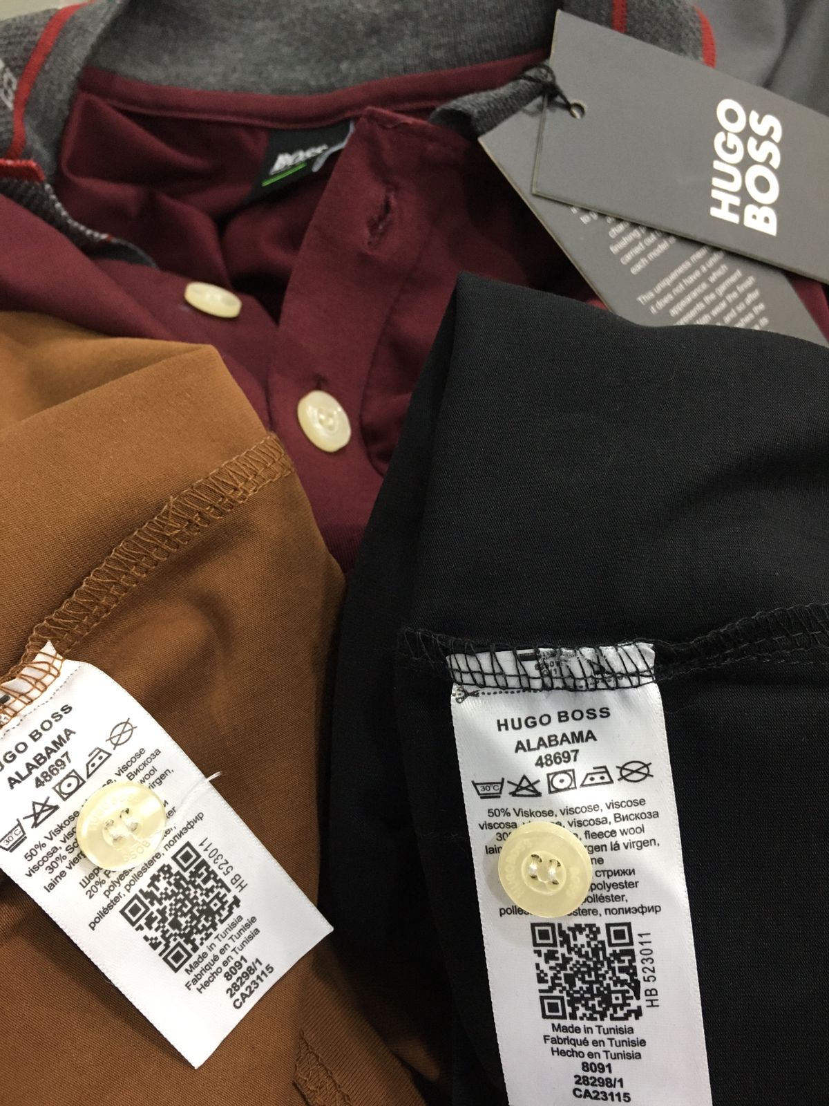 FIRST COPY HUGO BOSS PREMIUM LYCRA POLOS - Image 4