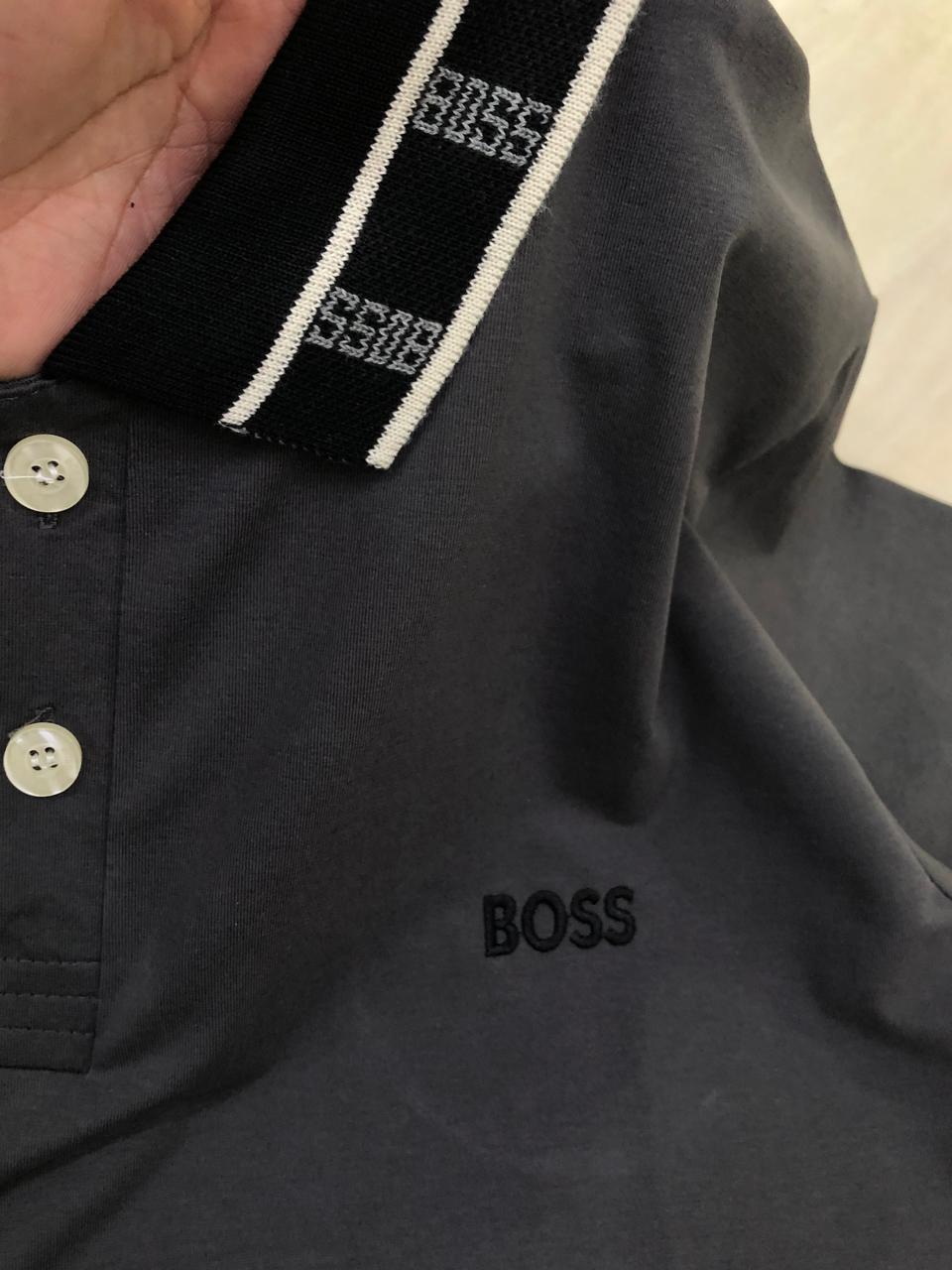 FIRST COPY HUGO BOSS PREMIUM LYCRA POLOS - Image 8