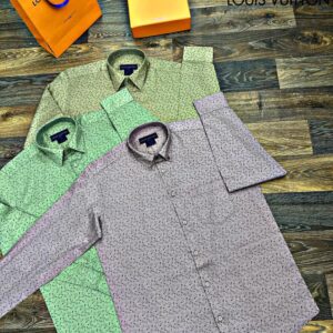 FIRST COPY LOUIS VUITTON PREMIUM COTTON FABRIC SHIRTS