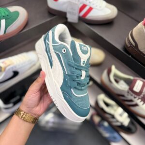 FIRST COPY PUMA SUEDE 180 GREY GREEN