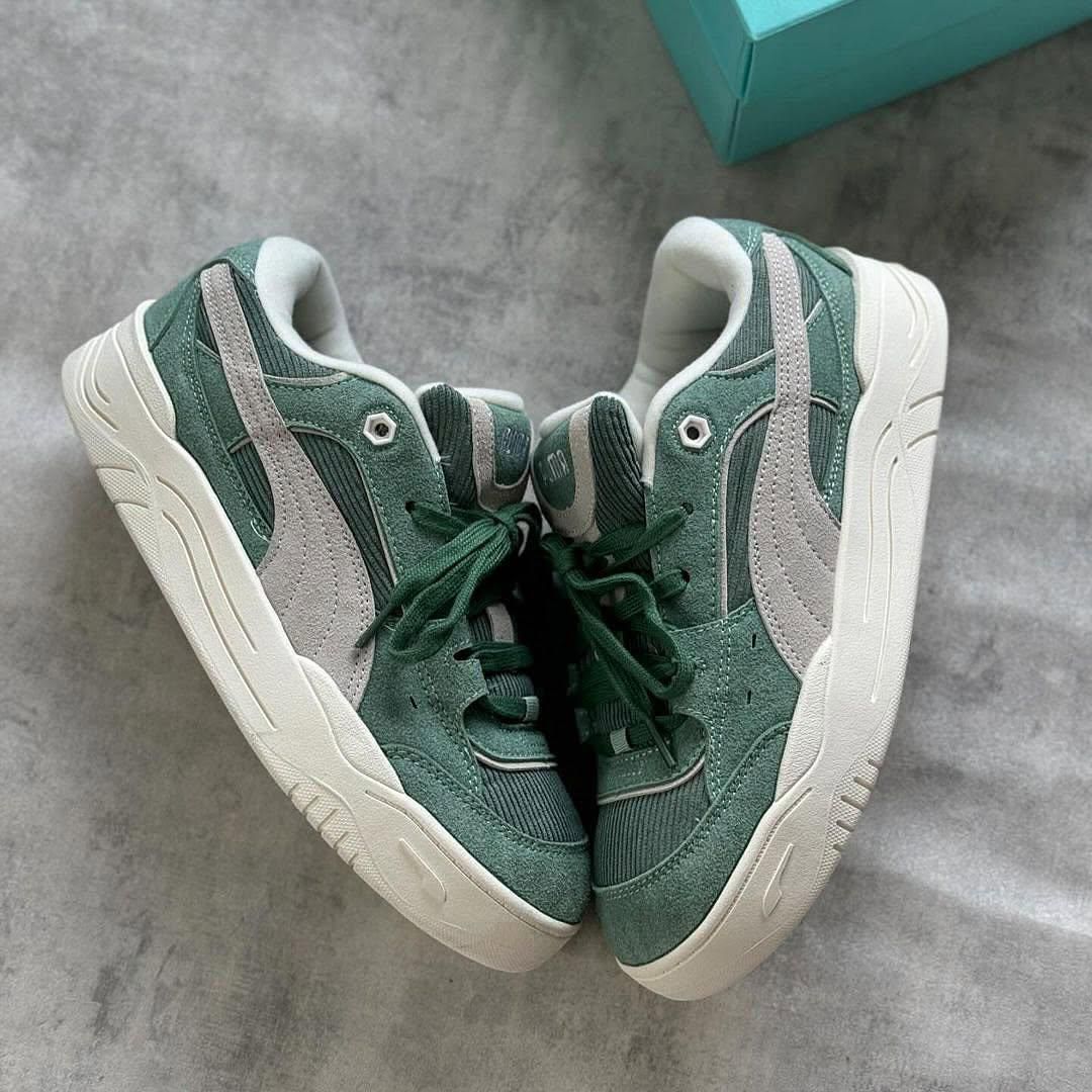 FIRST COPY PUMA SUEDE 180 GREY GREEN - Image 3