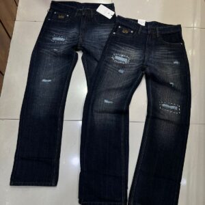 FIRST COPY Straight fitt Rugged article Slub fabric