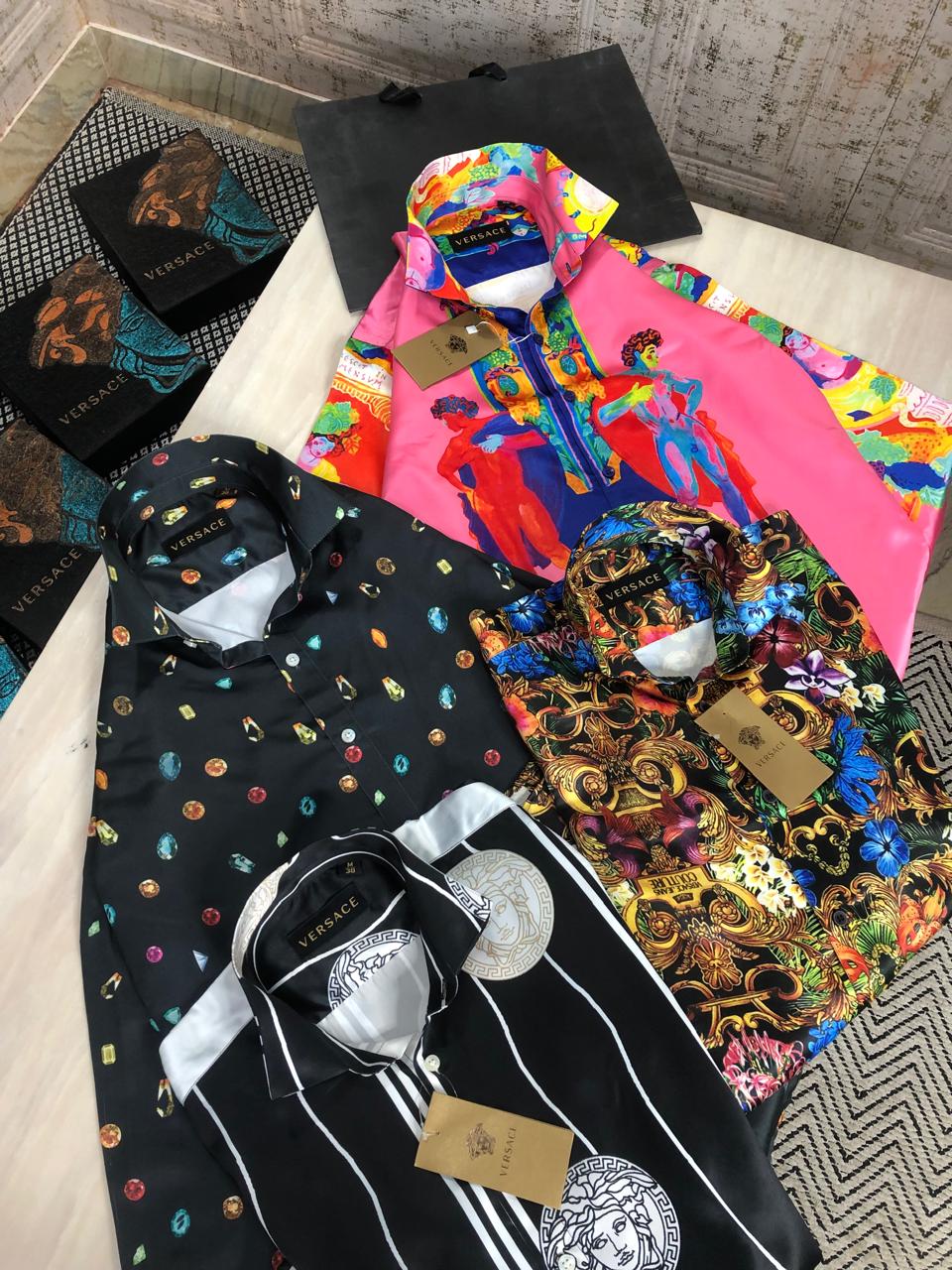 FIRST COPY VERSACE IMPORTED FABRIC SHIRTS SERIES