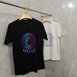 FIRST COPY VERSACE MEDUSA LOGO T SHIRT