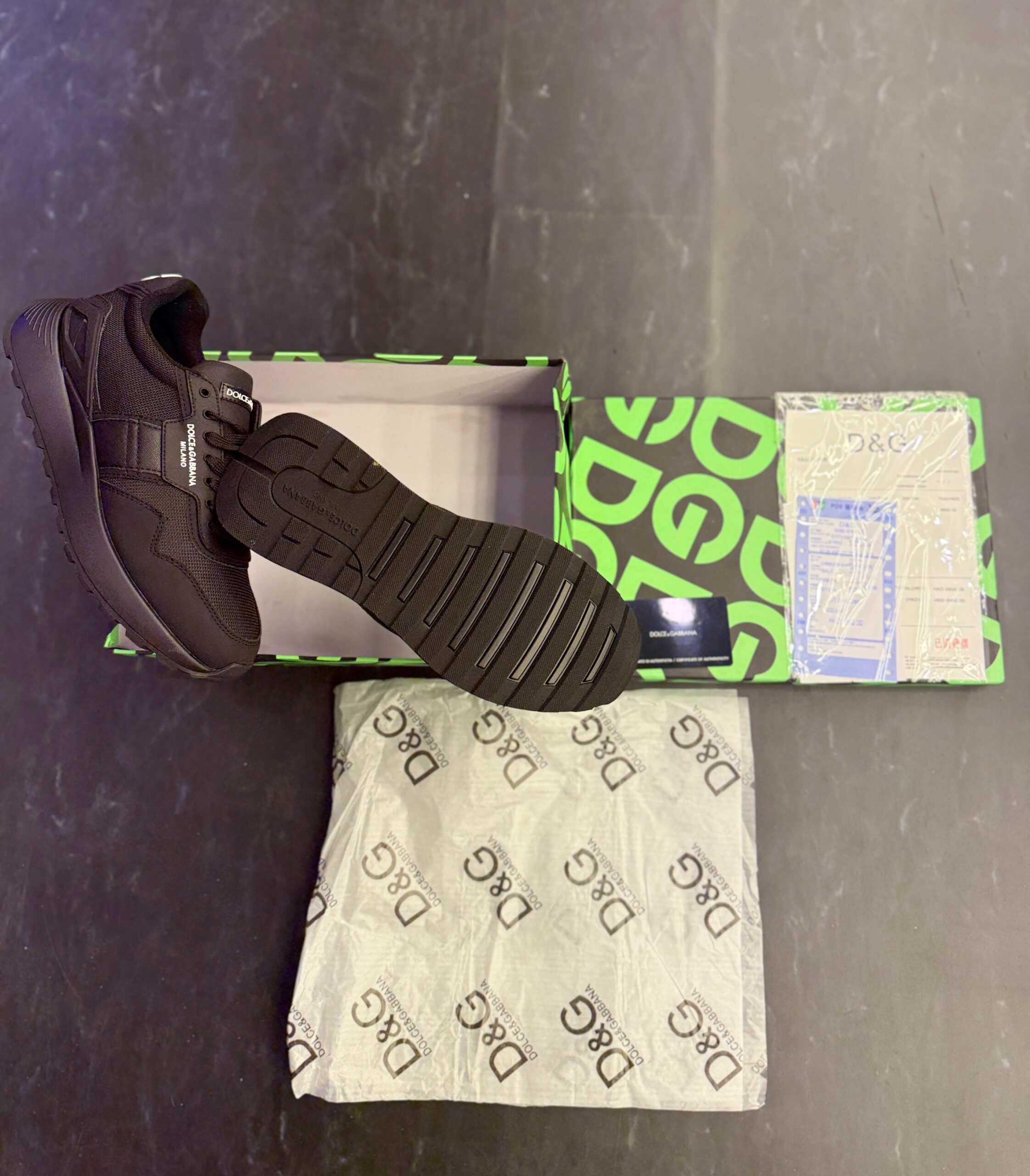 FIRST COPY DOLCE AND GABBANA Ultra Luxury brand Original Quality sneaker - Image 2