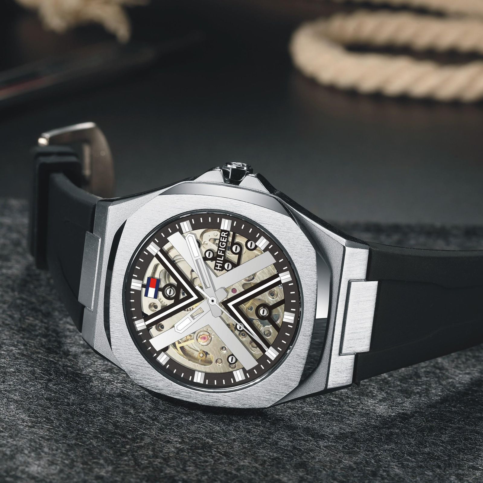 FIRST COPY Tommy hilfiger branded watch - Image 9