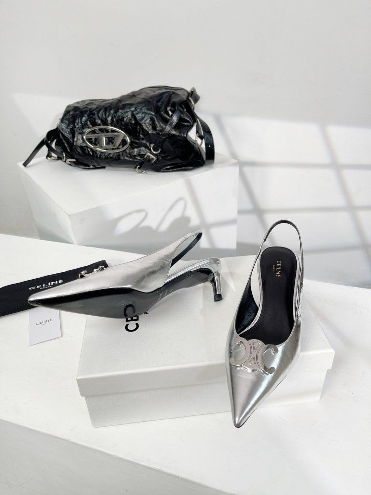 FIRST COPY CELINE KITTEN HEELS IN STOCK - Image 4