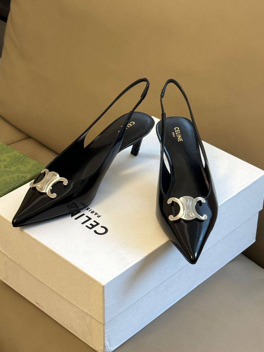 FIRST COPY CELINE KITTEN HEELS IN STOCK