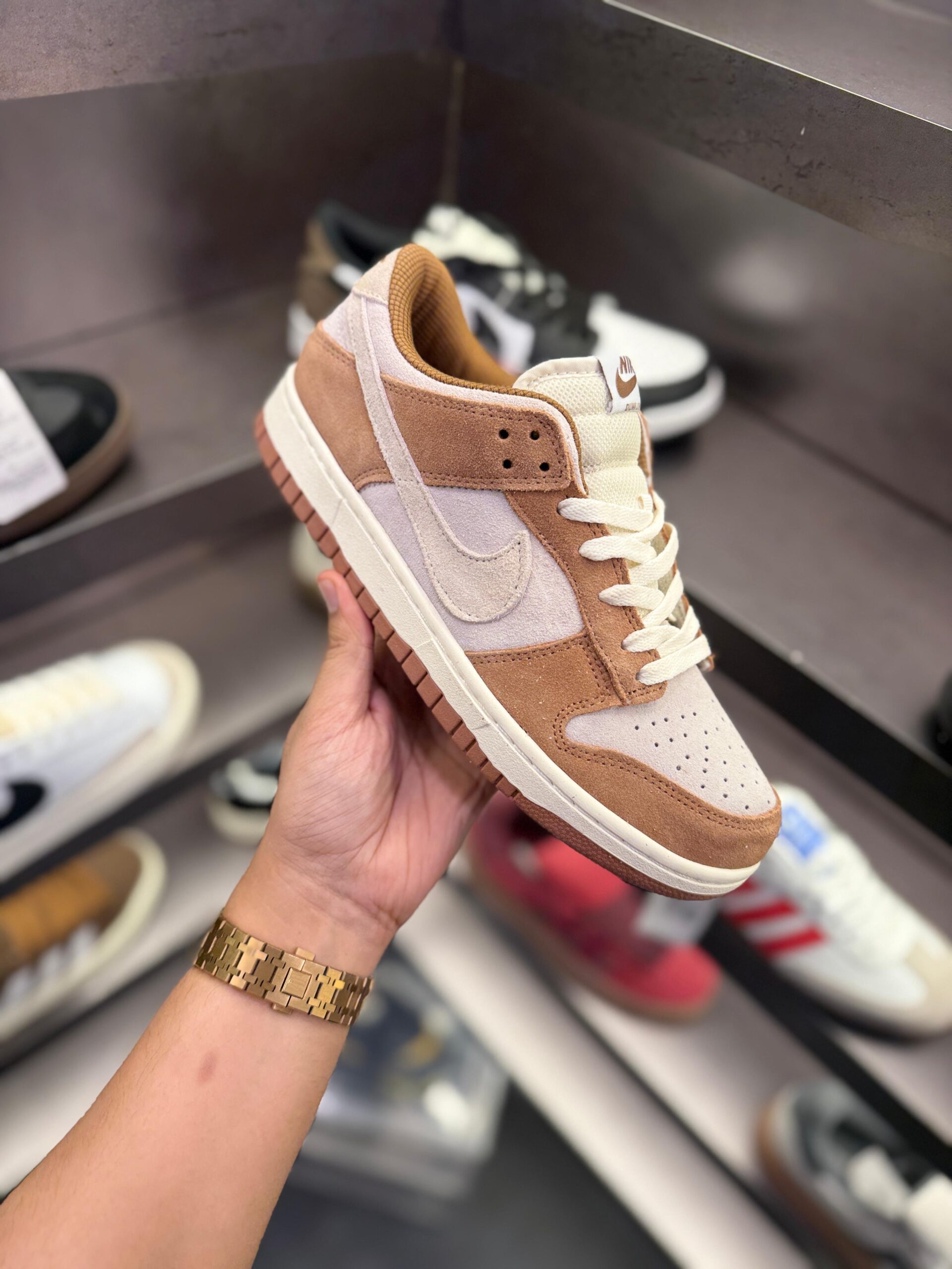 FIRST COPY Nike Sb Dunk Low medium curry - Image 4