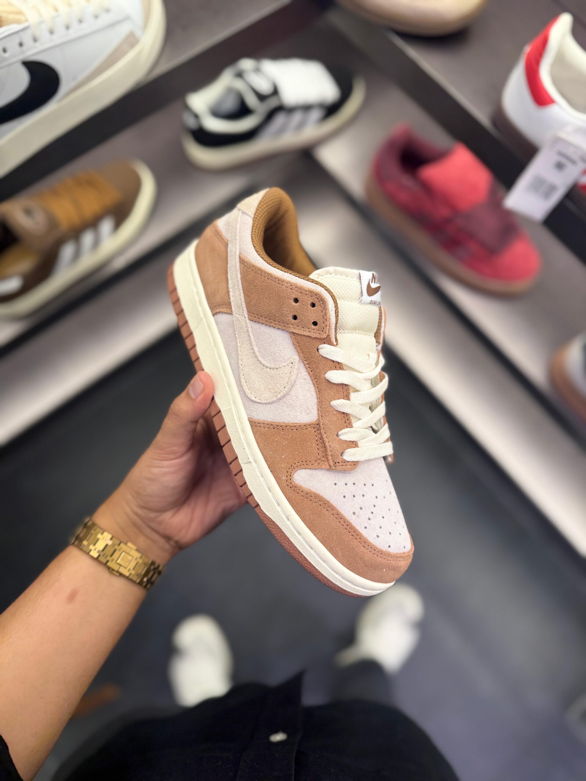 FIRST COPY Nike Sb Dunk Low medium curry