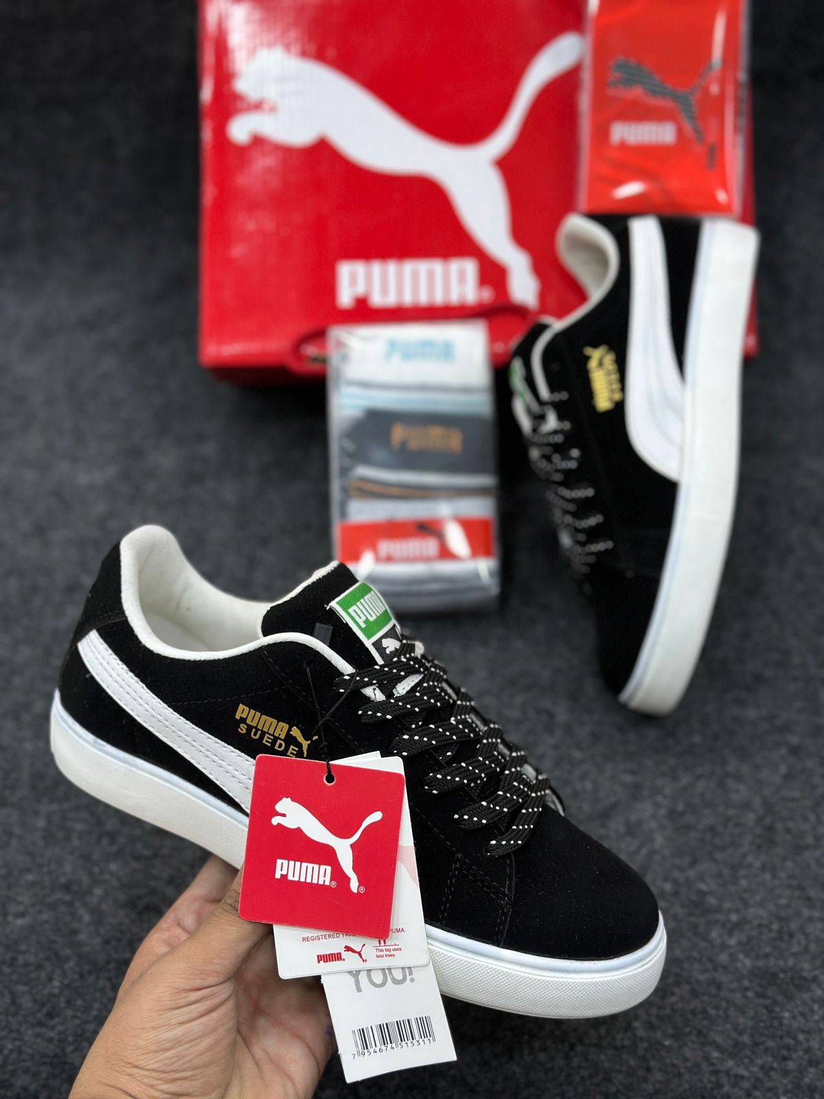 FIRST COPY PUMA SUEDE SNEAKERS for men