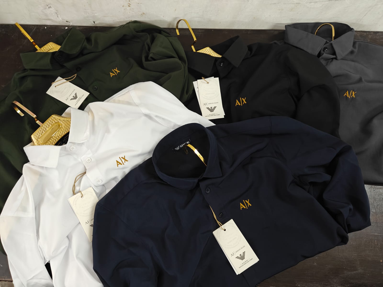 FIRST COPY Armani exchange shirts with 5 colours - Image 2