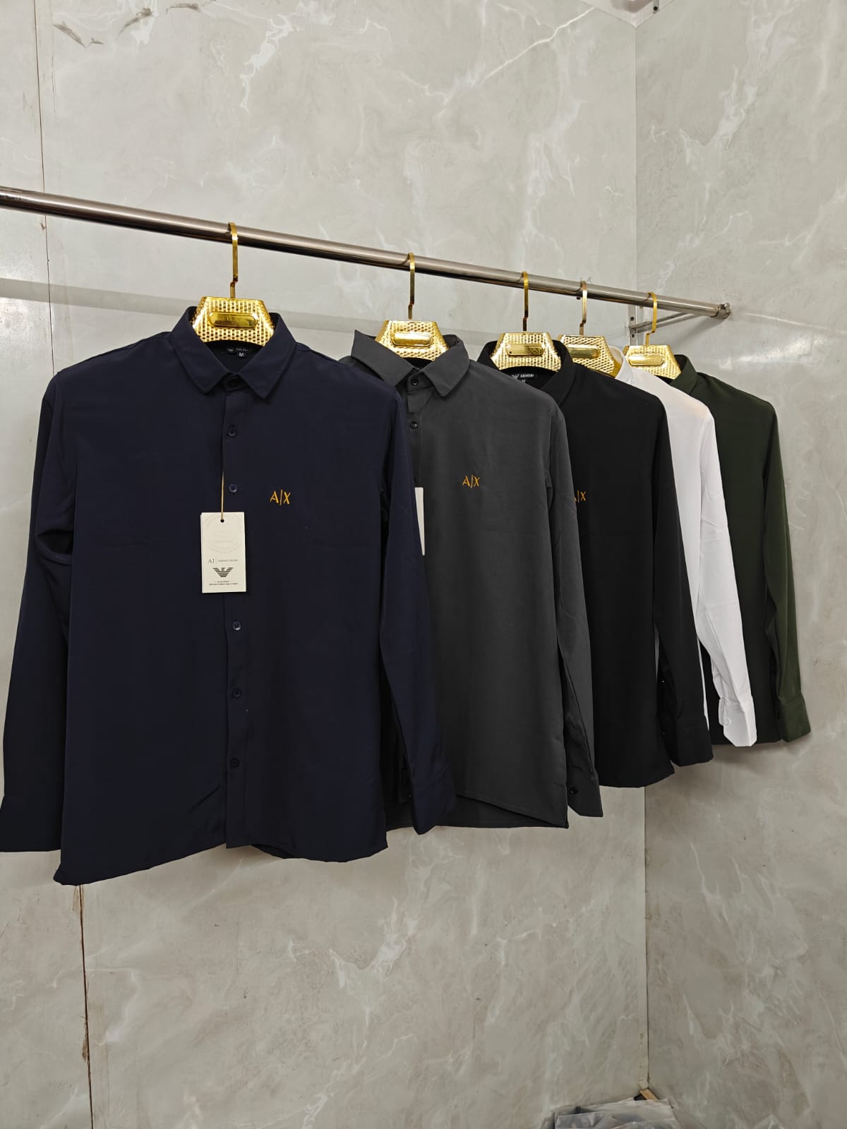 FIRST COPY Armani exchange shirts with 5 colours