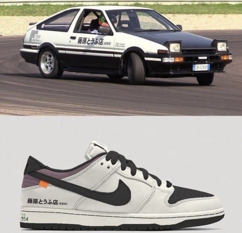 FIRST COPY Nike SB Dunk Low Pro AE86 semi ua - Image 4