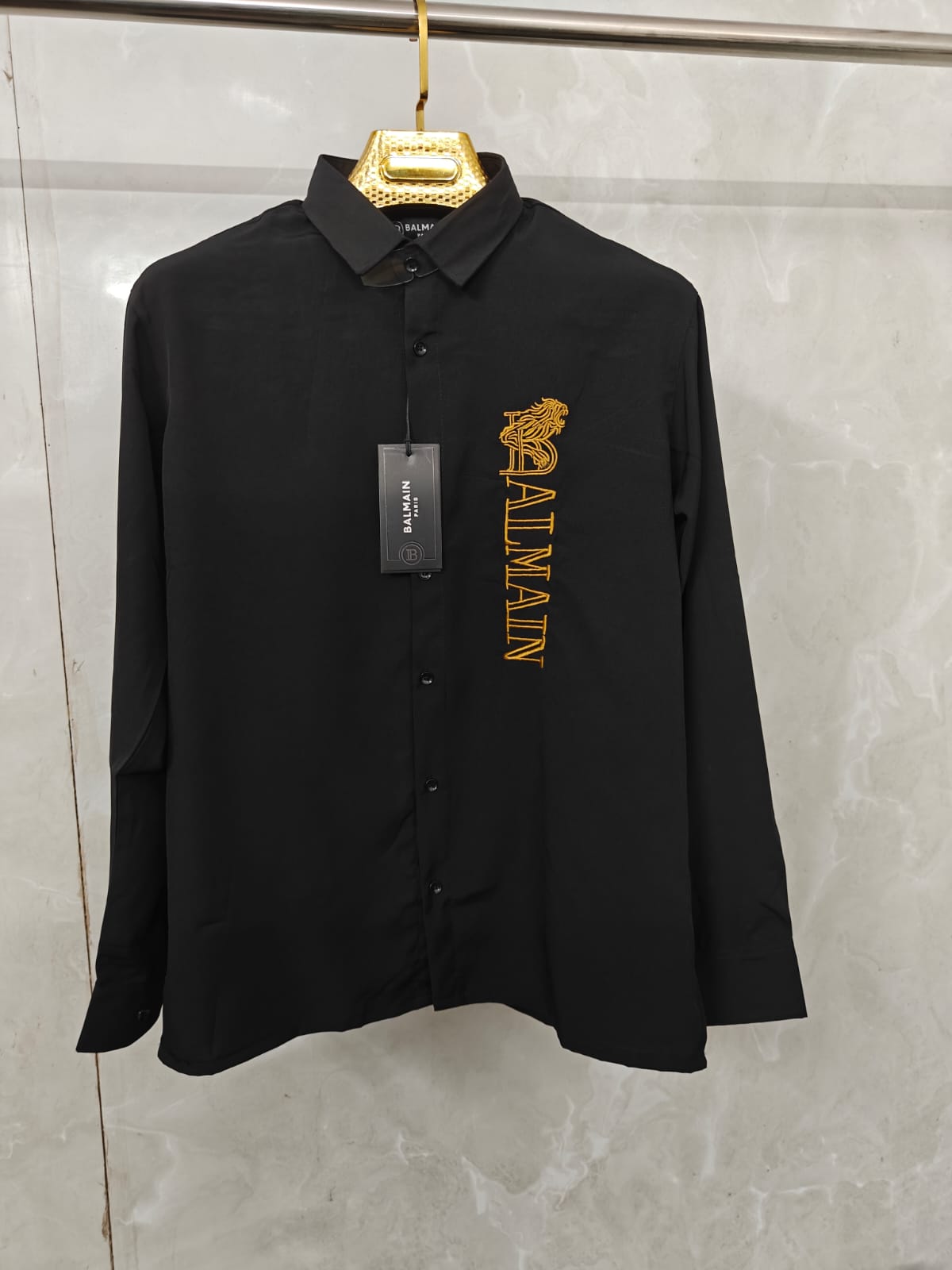 FIRST COPY BALMAIN EMBROIDERY SHIRT ( 6 COLORS ) - Image 11