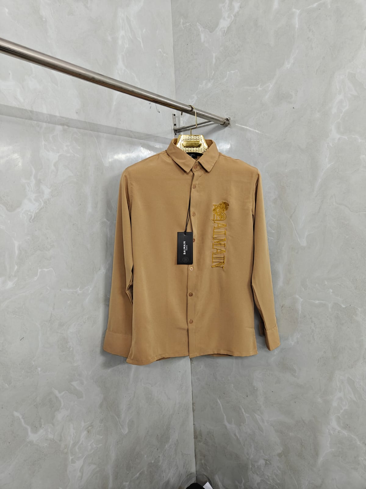 FIRST COPY BALMAIN EMBROIDERY SHIRT ( 6 COLORS ) - Image 10
