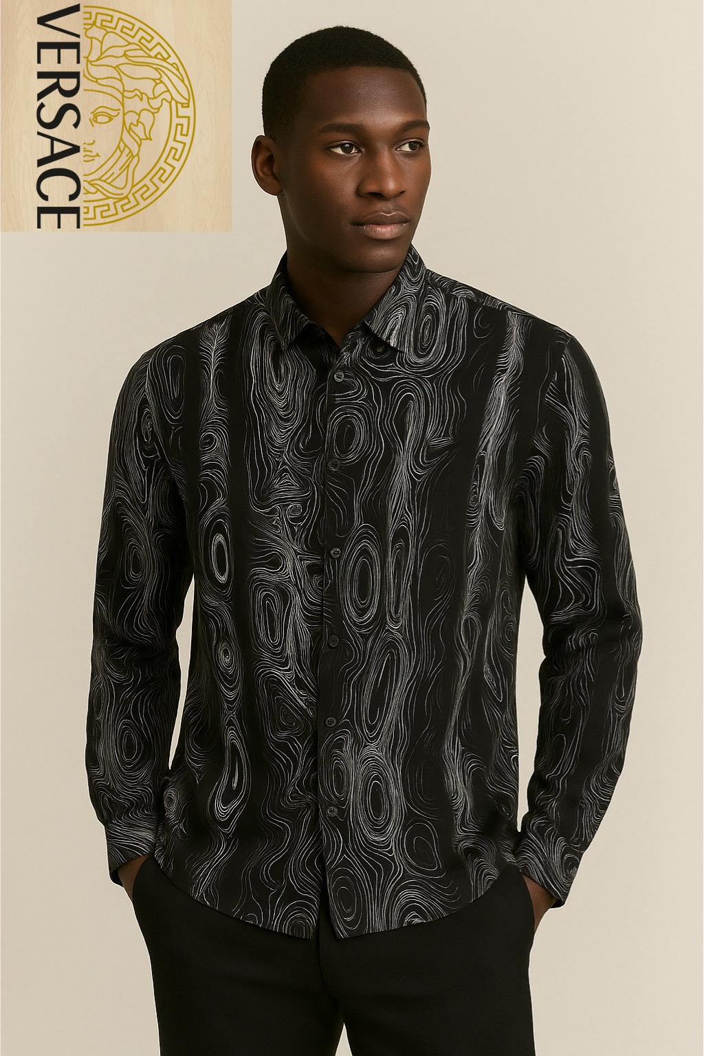 FIRST COPY Premium quality Versace shirts for men - Image 2