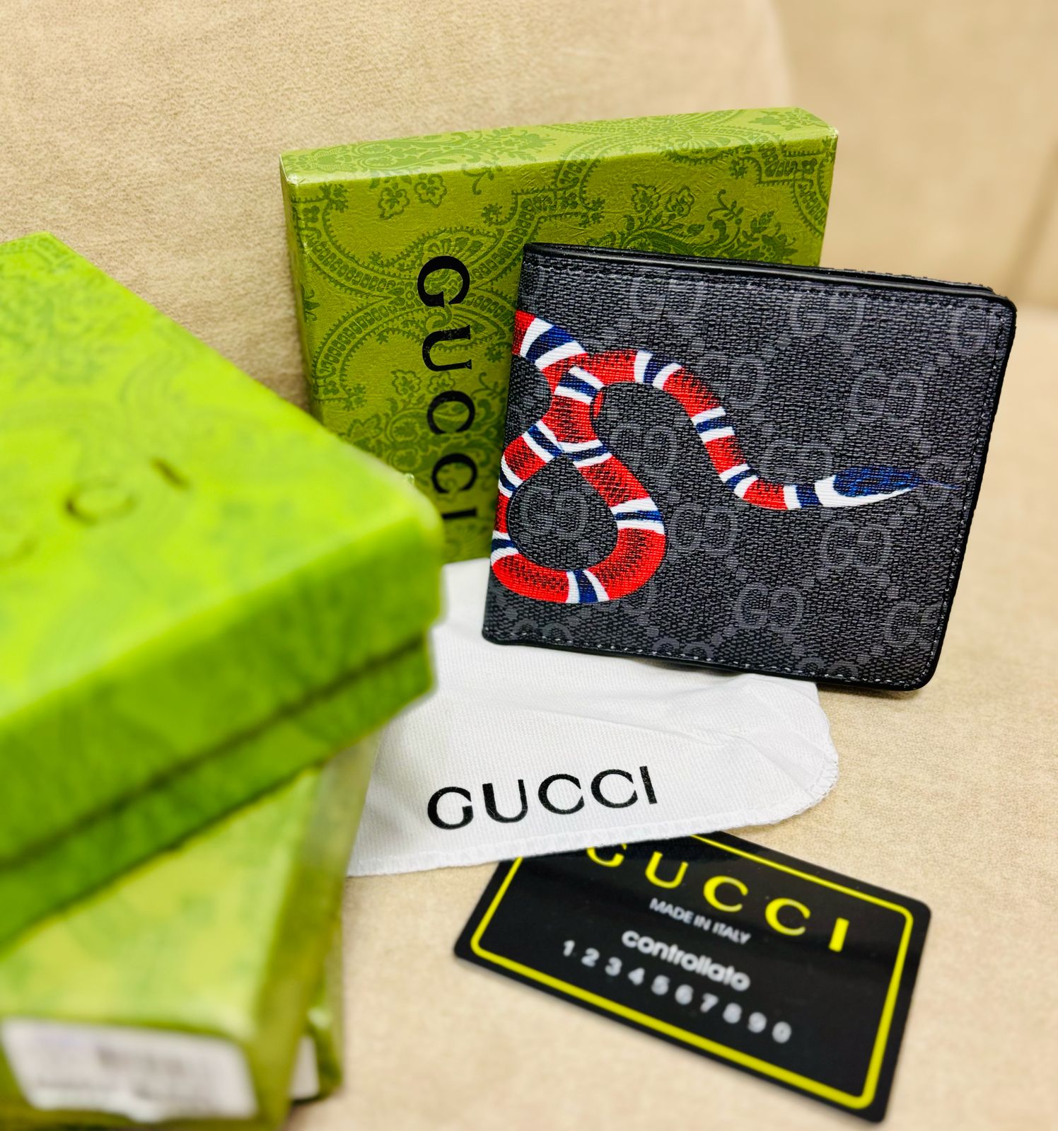 FIRST COPY RAKSHABANDAN SPECIAL GUCCI WALLET - Image 6