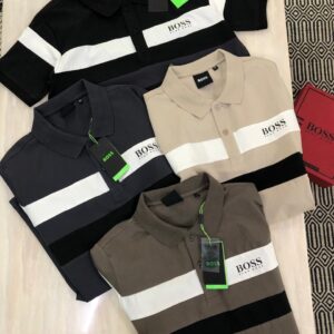 FIRST COPY HUGO BOSS EXCLUSIVE COTTON LYCRA POLOS