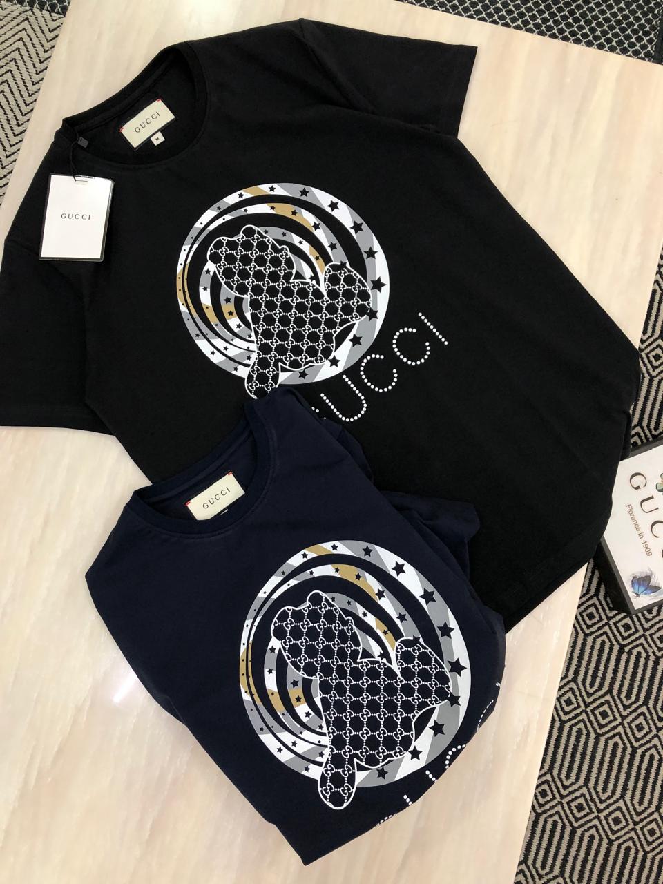 FIRST COPY GUCCI EXCLUSIVE COTTON LYCRA ROUND NECK - Image 6