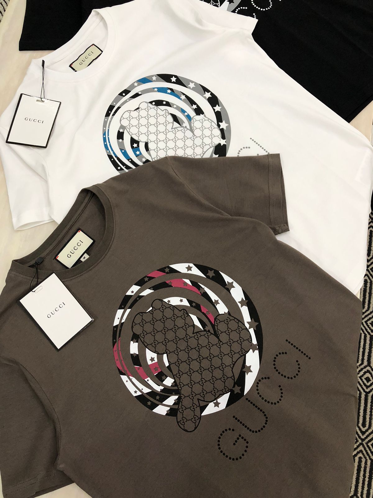 FIRST COPY GUCCI EXCLUSIVE COTTON LYCRA ROUND NECK - Image 9