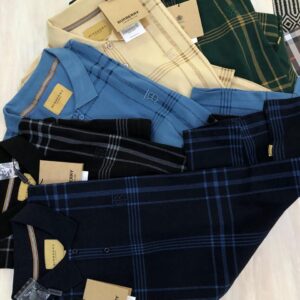 FIRST COPY BURBERRY VERY PREMIUM COTTON LYCRA POLOS