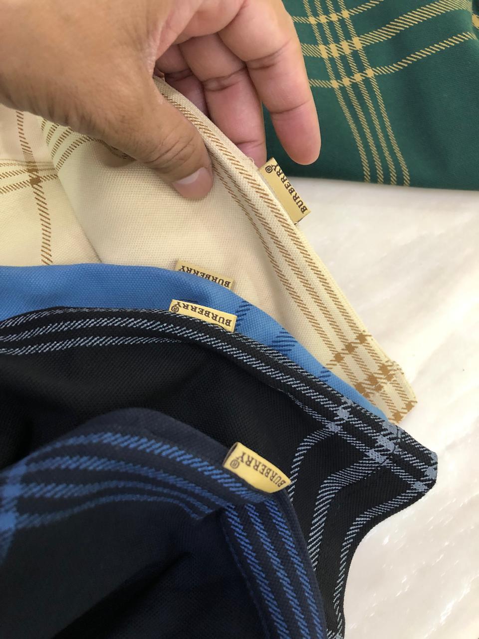 FIRST COPY BURBERRY VERY PREMIUM COTTON LYCRA POLOS - Image 9